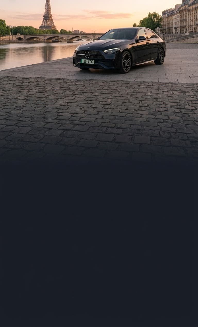 Mercedes Obi VTC — Paris, Tour Eiffel